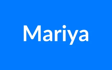 Mariya नाम का मतलब | Mariya Name Meaning in Hindi