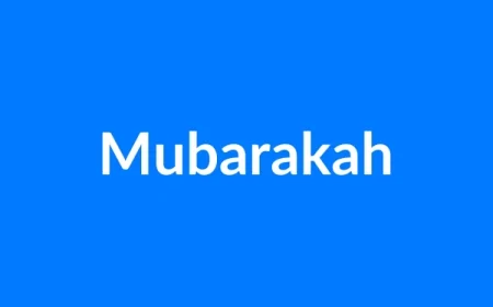 Mubarakah नाम का मतलब | Mubarakah Name Meaning in Hindi