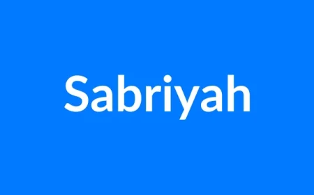 Sabriyah नाम का मतलब | Sabriyah Name Meaning in Hindi