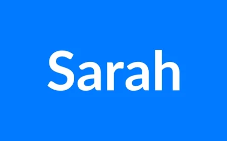 Sarah नाम का मतलब | Sarah Name Meaning in Hindi