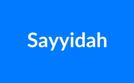 Sayyidah नाम का मतलब | Sayyidah Name Meaning in Hindi