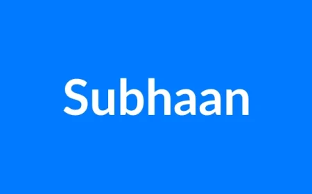 Subhaan नाम का मतलब | Subhaan Name Meaning in Hindi