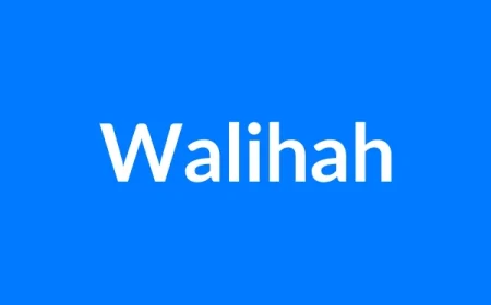 Walihah नाम का मतलब | Walihah Name Meaning in Hindi