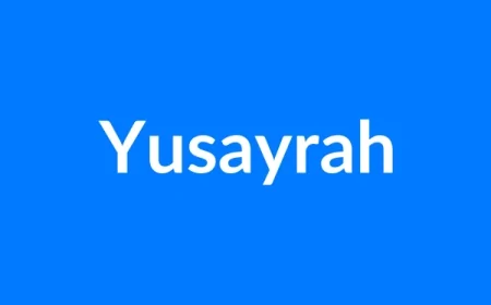 Yusayrah नाम का मतलब | Yusayrah Name Meaning in Hindi