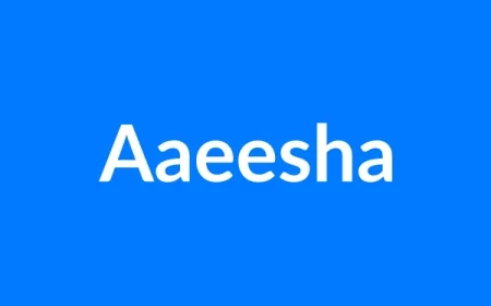 Aaeesha Name Meaning | Islamic Girl Name