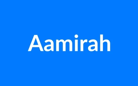 Aamirah Name Meaning | Islamic Girl Name
