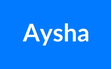 Aysha Name Meaning | Islamic Girl Name