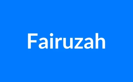 Fairuzah Name Meaning | Islamic Girl Name