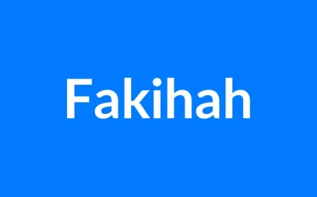 Fakihah Name Meaning | Islamic Girl Name