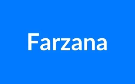 Farzana Name Meaning | Islamic Girl Name