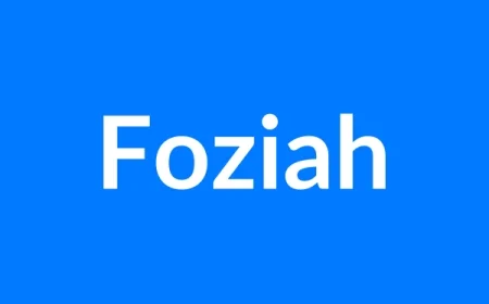 Foziah Name Meaning | Islamic Girl Name