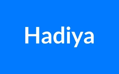 Hadiya Name Meaning | Islamic Girl Name