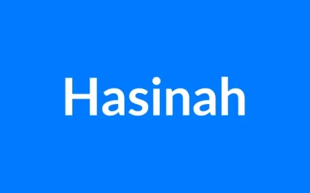 Hasinah Name Meaning | Islamic Girl Name
