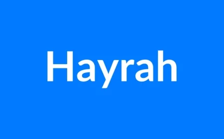 Hayrah Name Meaning | Islamic Girl Name