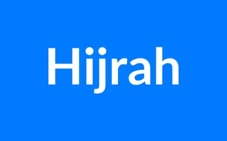 Hijrah Name Meaning | Islamic Girl Name