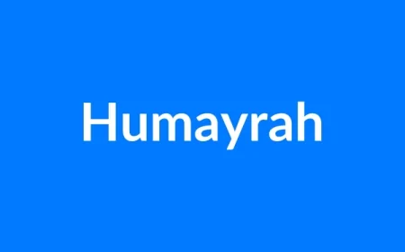Humayrah Name Meaning | Islamic Girl Name
