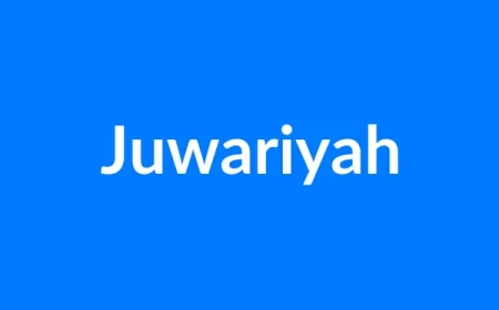 Juwariyah Name Meaning | Islamic Girl Name