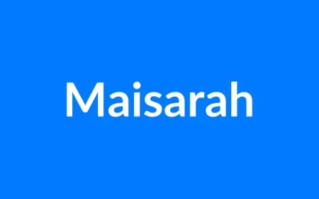 Maisarah Name Meaning | Islamic Girl Name