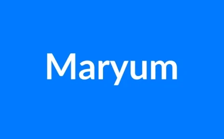 Maryum Name Meaning | Islamic Girl Name
