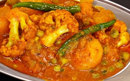 आलू गोभी की सब्जी