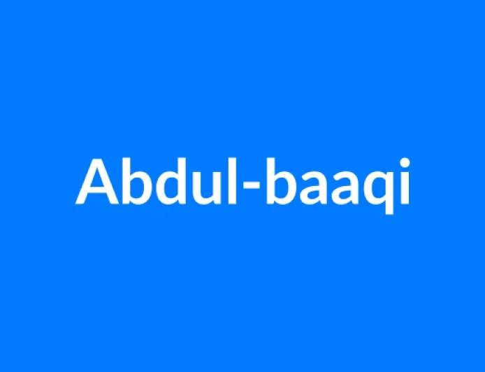 Abdul-Baaqi नाम का मतलब | Abdul-baaqi Name Meaning in Hindi