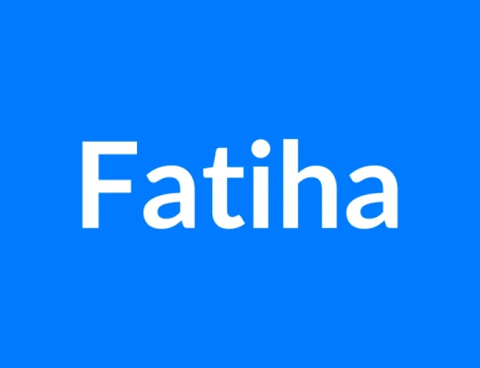 Fatiha नाम का मतलब | Fatiha Name Meaning in Hindi