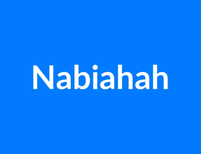 Nabiahah नाम का मतलब | Nabiahah Name Meaning in Hindi