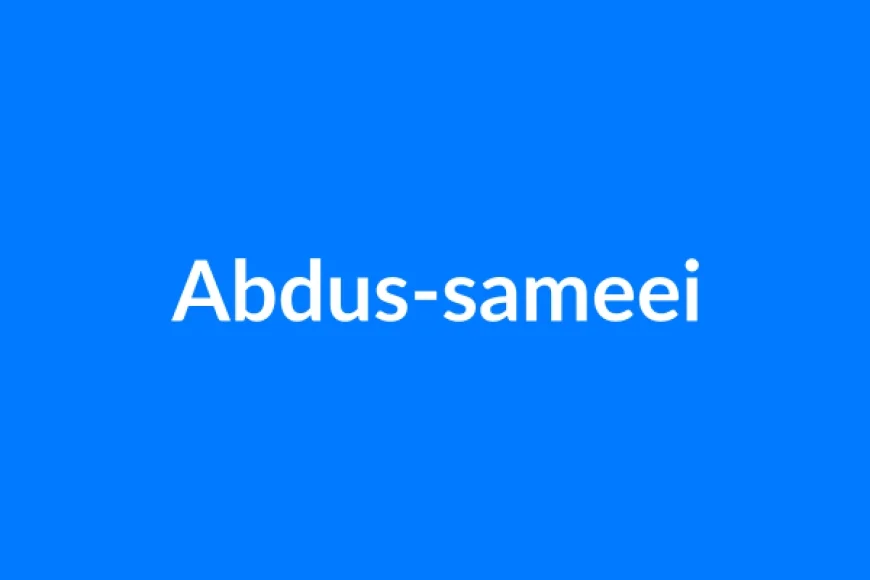 Abdus-Sameei नाम का मतलब | Abdus-sameei Name Meaning in Hindi