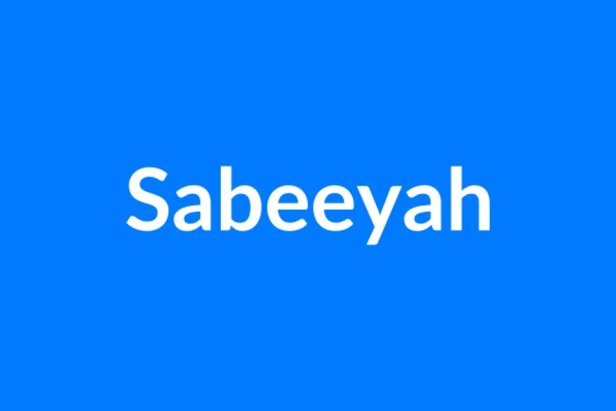 Sabeeyah Name Meaning | Islamic Girl Name