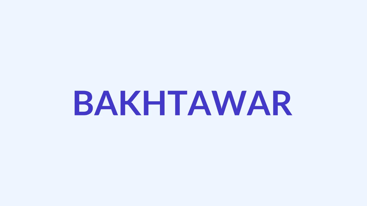 बख़्तावर नाम का अर्थ, उत्पत्ति और व्यक्तित्व: एक भाग्यशाली सिख नाम