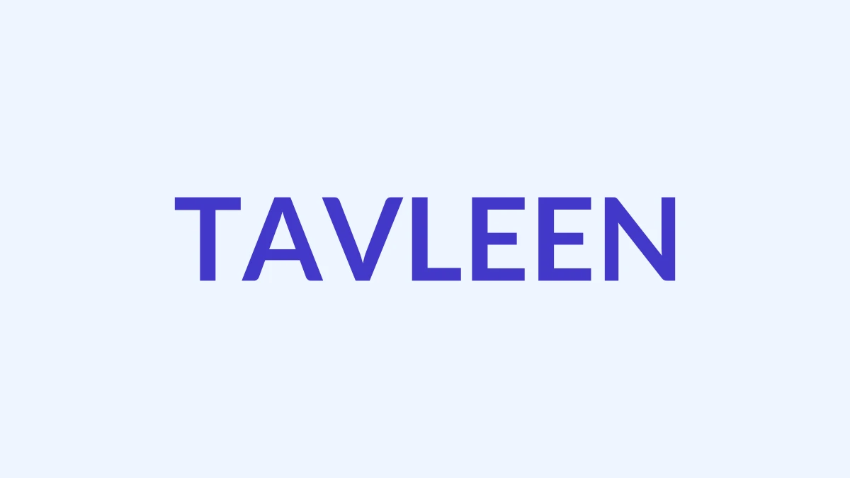 तवलीन Name Meaning