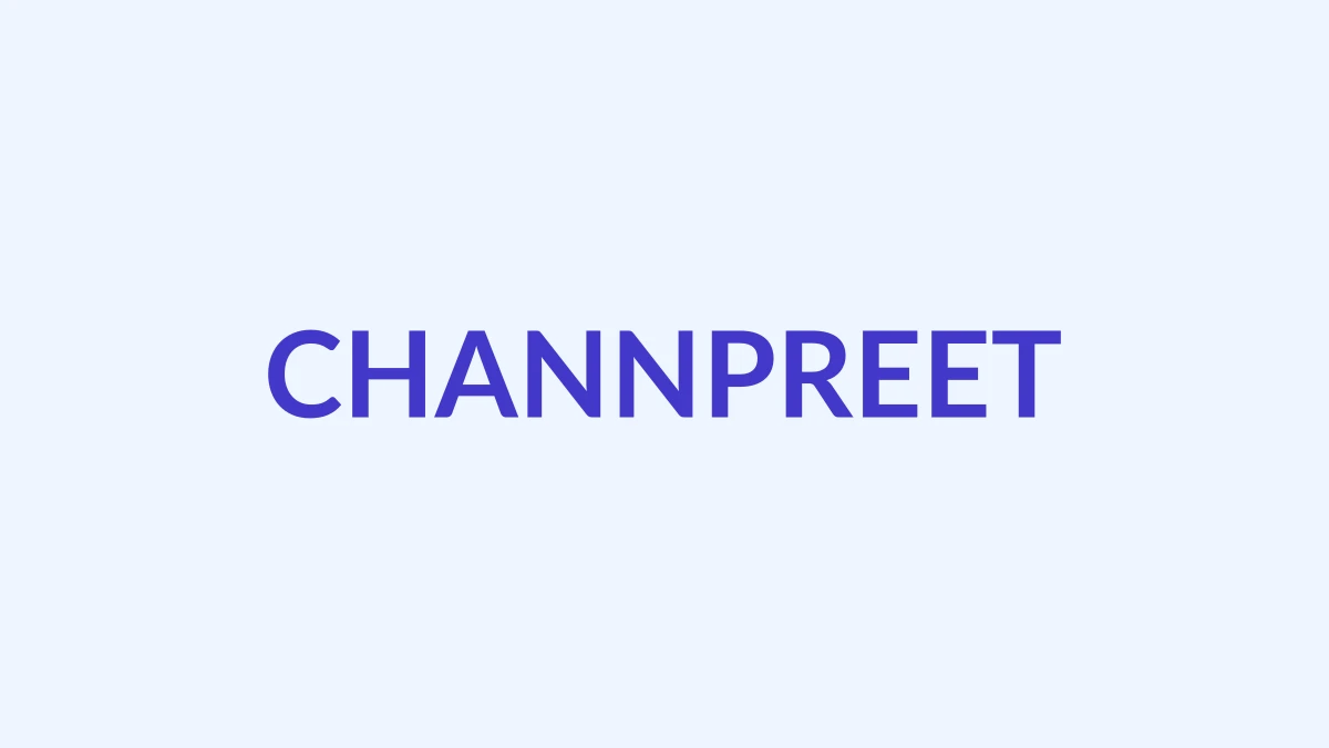 चन्नप्रीत Name Meaning