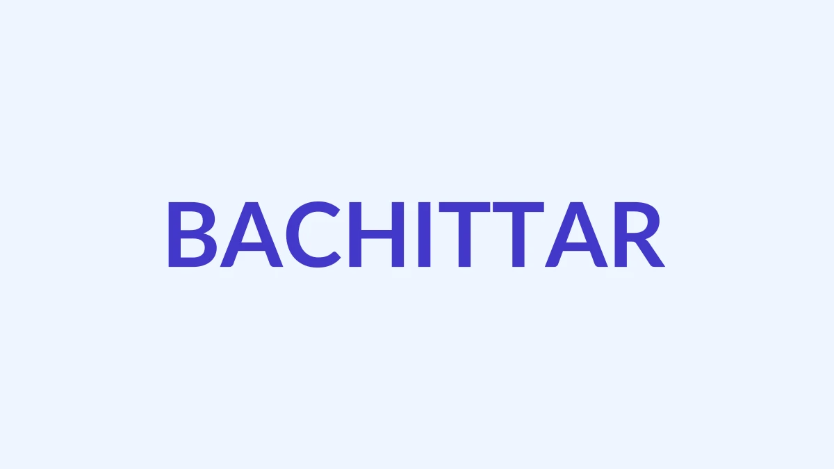 बचਿੱतर Name Meaning