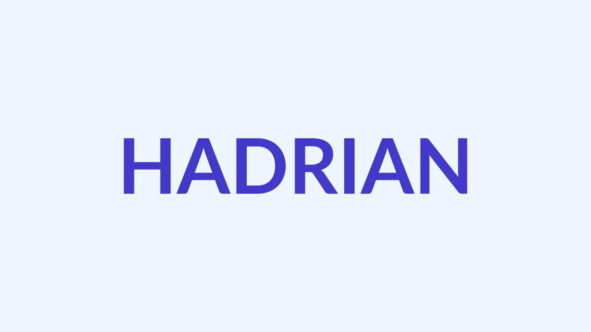 हैड्रियन Name Meaning