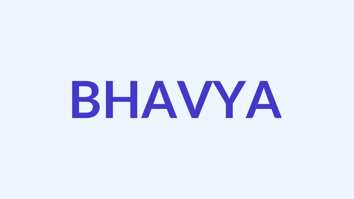 भव्या नाम का अर्थ, उत्पत्ति और व्यक्तित्व | जैन धर्म