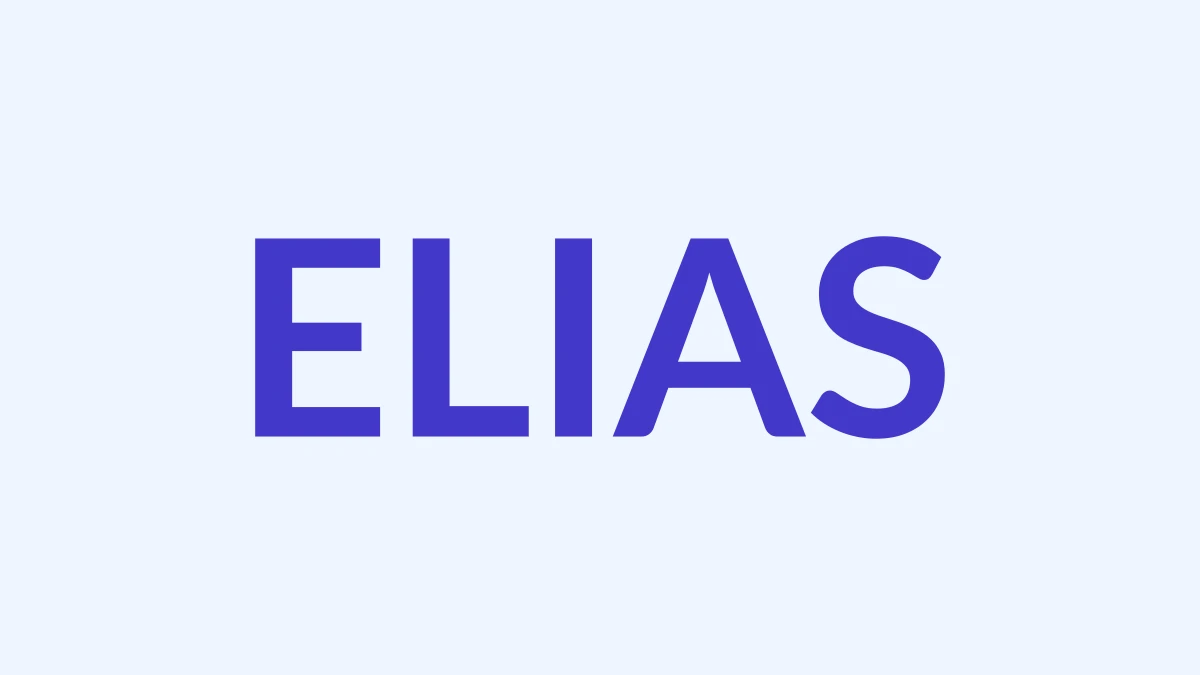 एलियास Name Meaning