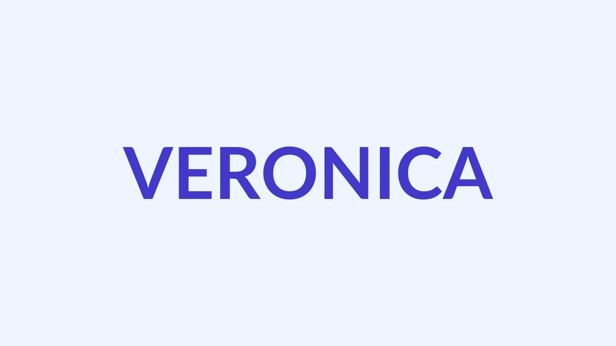 वेरोनिका Name Meaning