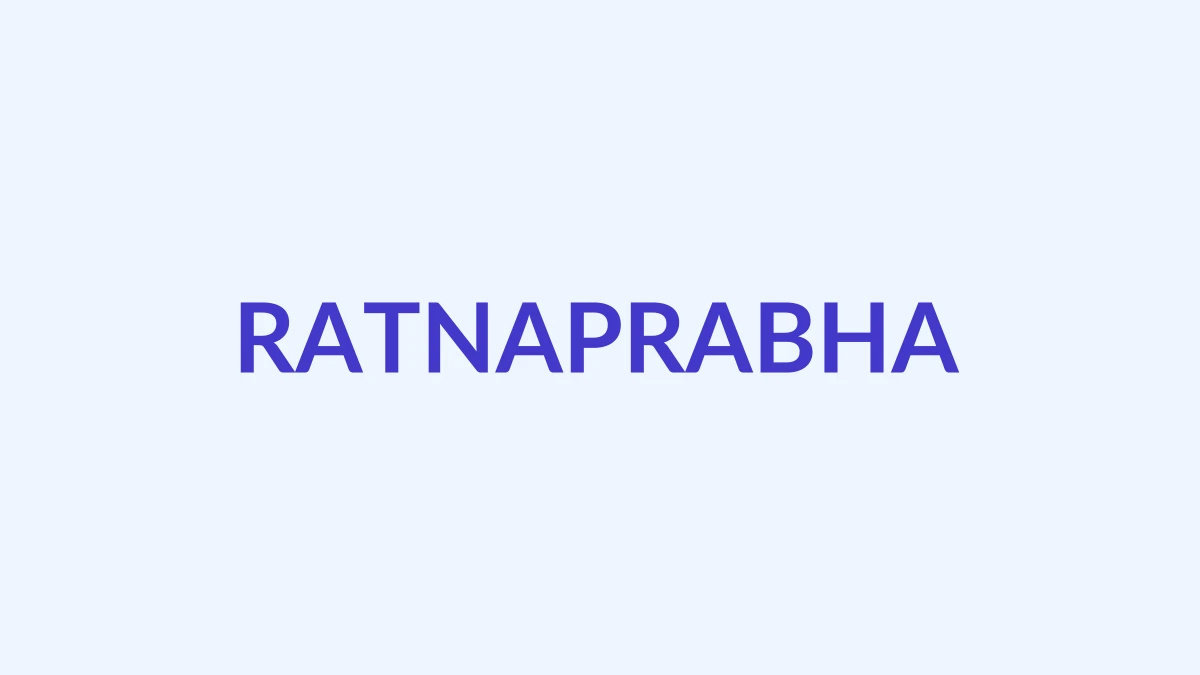रत्नप्रभा Name Meaning
