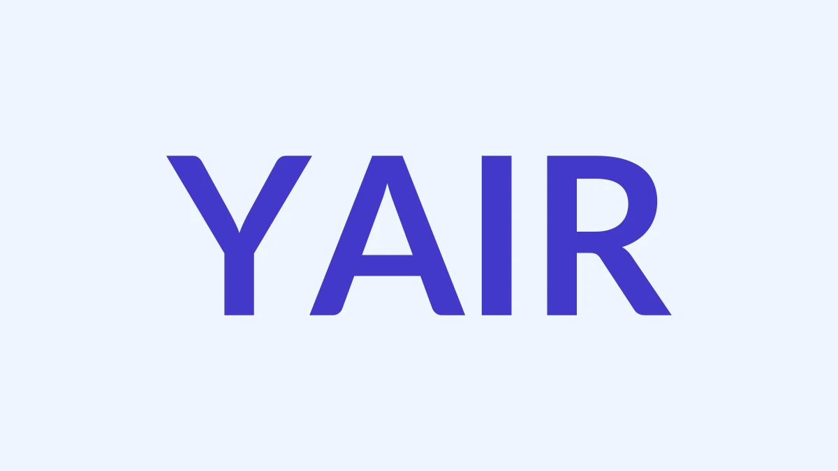 याइर Name Meaning