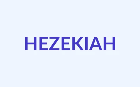 हिजकिय्याह Name Meaning