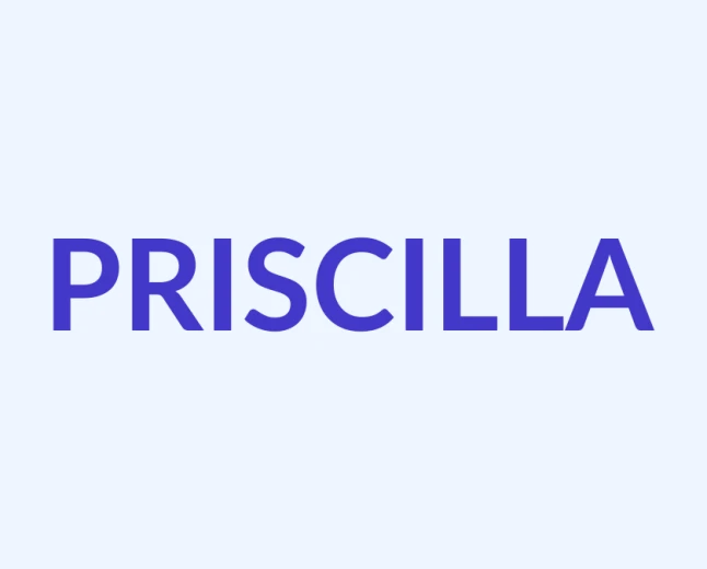 प्रिस्किल्ला नाम का अर्थ, उत्पत्ति और व्यक्तित्व