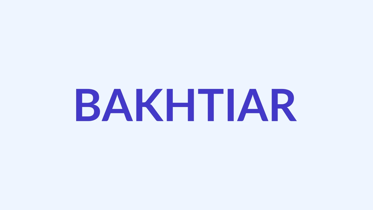 बख्तियार Name Meaning