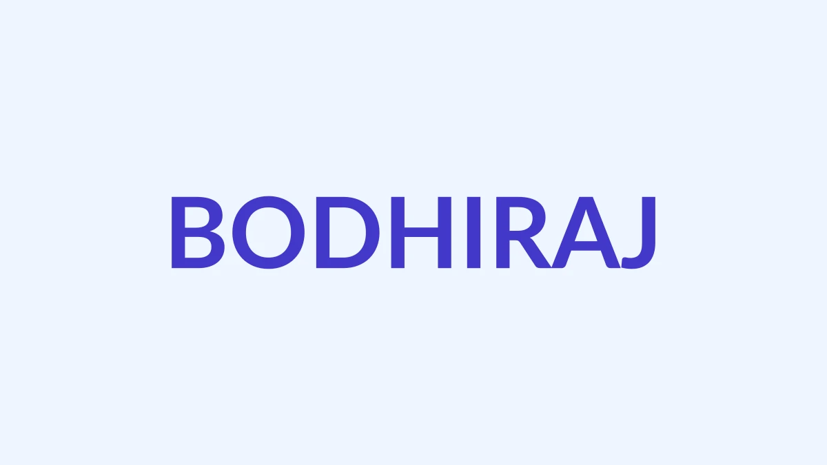 बोधिरज Name Meaning