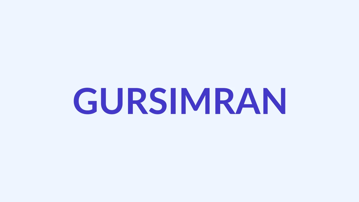 गुरसिमरन Name Meaning