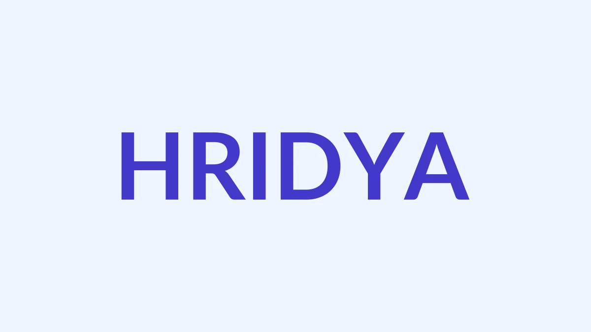 हृद्या Name Meaning
