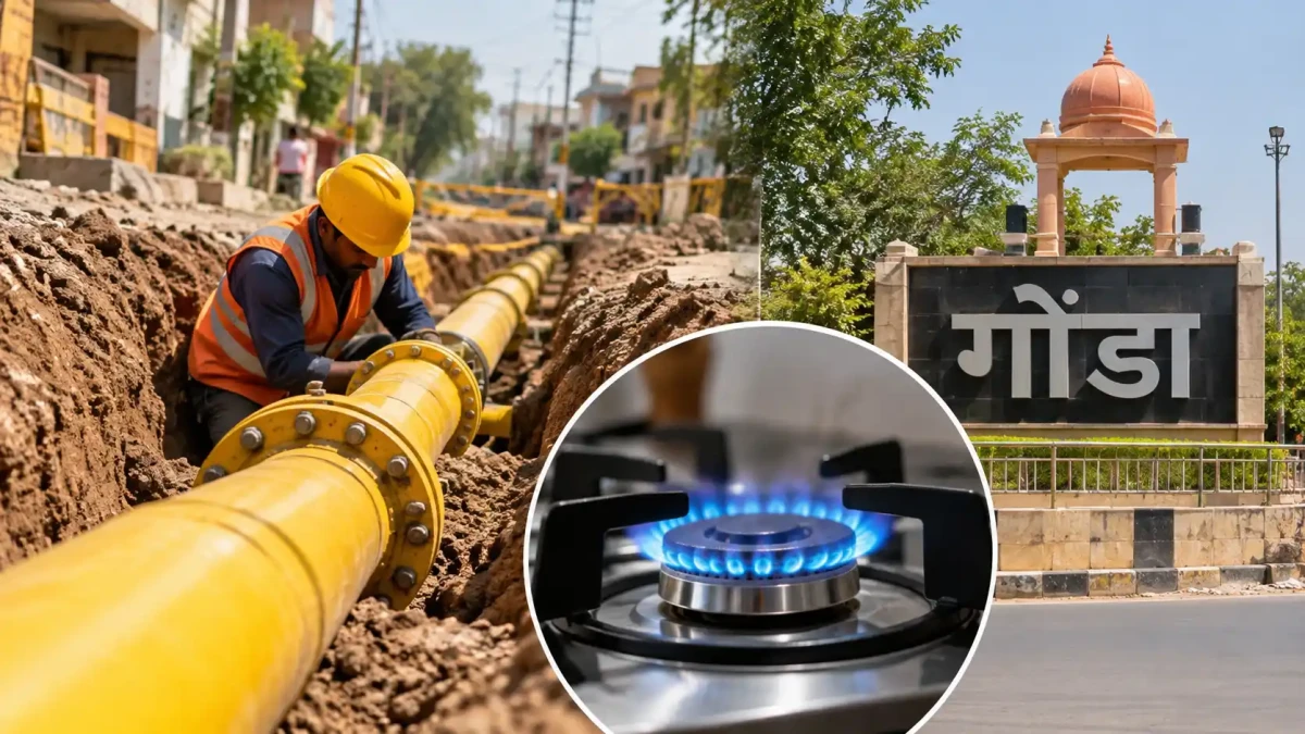 गोंडा में 2,500 घरों तक पहुंचेगी PNG गैस पाइपलाइन, इन 5 कॉलोनियों में मिलेगा कनेक्शन