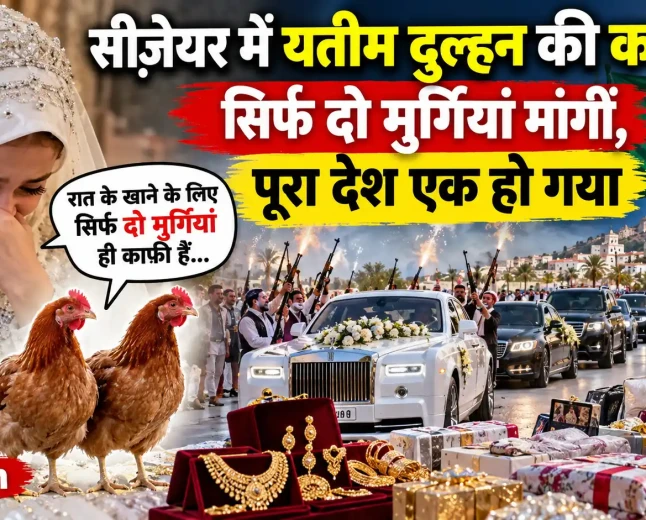 अल्जीरिया की यतीम दुल्हन: सादगी और लोगों की दरियादिली की कहानी