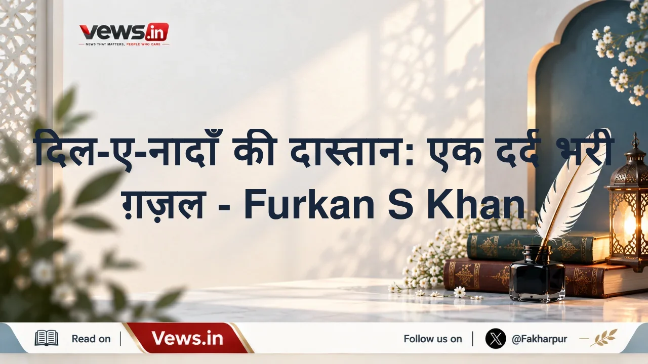 दिल-ए-नादाँ की दास्तान: एक दर्द भरी ग़ज़ल - Furkan S Khan