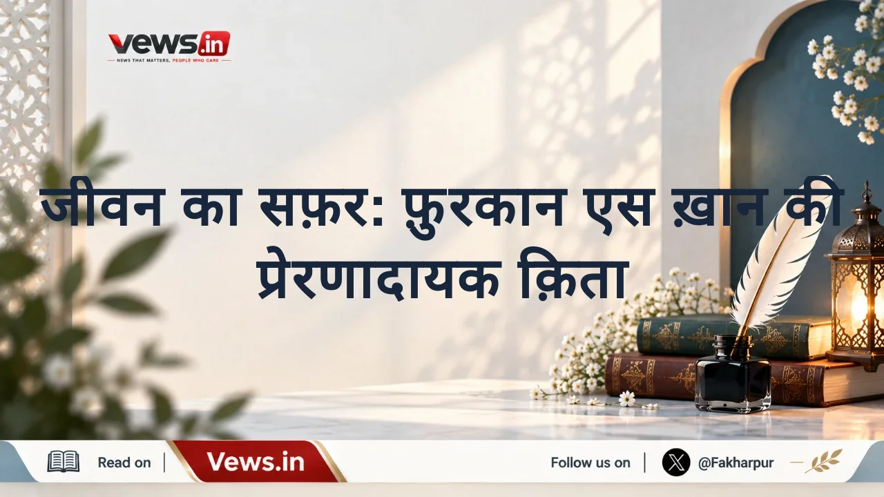 जीवन का सफ़र: फ़ुरकान एस ख़ान की प्रेरणादायक क़िता