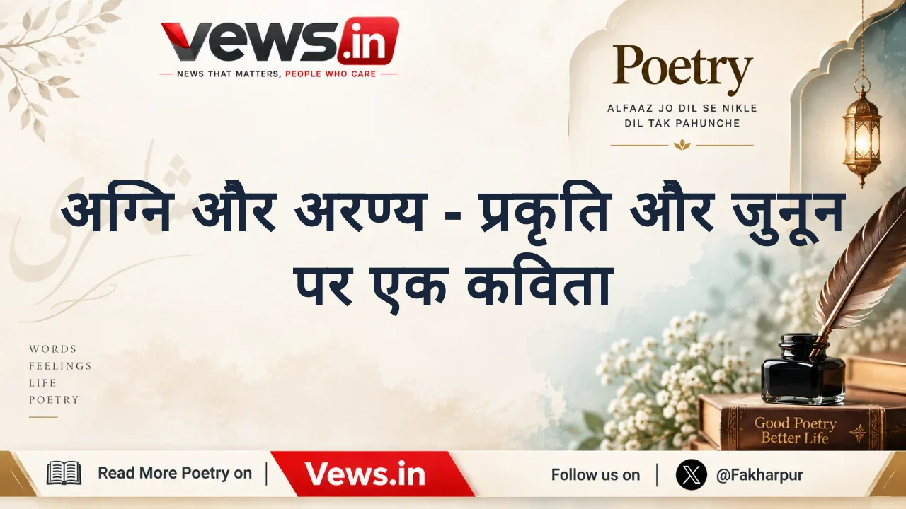 अग्नि और अरण्य - प्रकृति और जुनून पर एक कविता